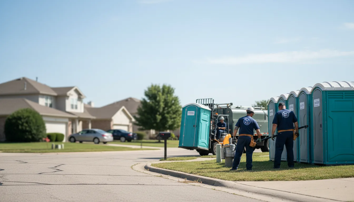 Porta Potty Rental in Park Hill, OK near me